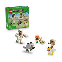 Picture of Lego Minecraft: Chicken Jockey Desert Attack (21592)