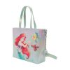 Picture of Loungefly Disney: The Little Mermaid - Ariel & Flounder Tote Bag with Coin Bag (WDTB3509)