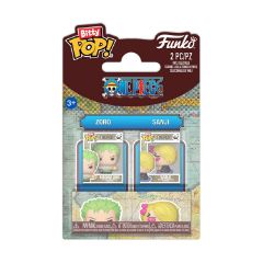 Picture of Funko Bitty Pop! 2-pack: One Piece - Zoro & Sanji Vinyl Figures