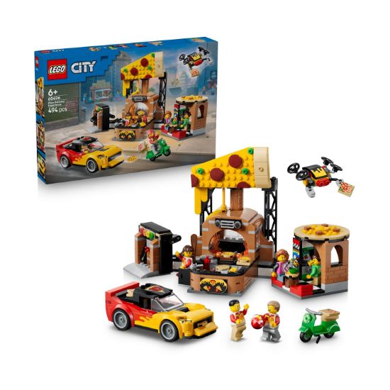 Picture of LEGO City: Pizza Delivery Experience with Vehicles (60496)