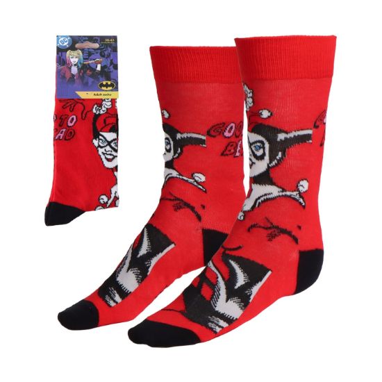 Picture of Cerda Harley Quinn Adult Socks (36-43) (2900003038)