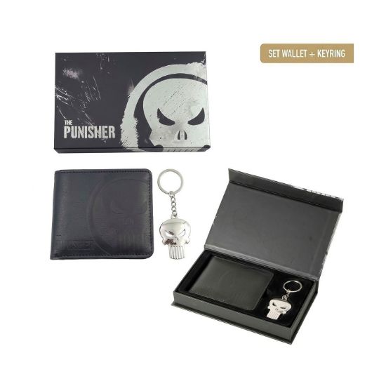 Picture of Cerda: Punisher Wallet & Keyring Gift Set (2600003417)
