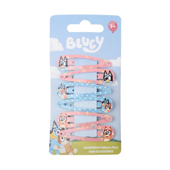 Picture of Cerda Beauty: Bluey - Hair Clips (6pcs) (2500003442)