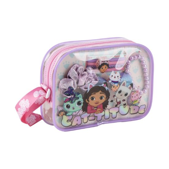 Picture of Cerda Beauty: Gabby’s Dollhouse - Accessories Set with Mini Crossbody Bag (2500003729)