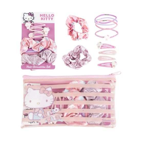 Picture of Cerda Beauty: Hello Kitty - Hair Accessories Set with Pouch (2500003297)