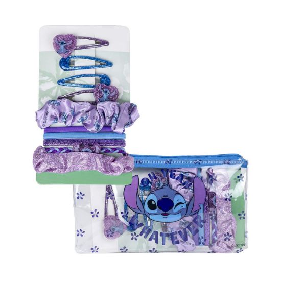 Picture of Cerda Beauty: Stitch - Hair Accessories Set with Pouch (2500002676)