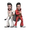 Picture of Minix Collectible Figurines: Elvis Presley - Red Suit -  Figure 12cm (MNX18918)