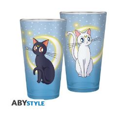 Picture of Abysse: Sailor Moon - Luna & Artemis XXL Glass (400ml) (ABYVER204)