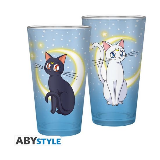 Picture of Abysse: Sailor Moon - Luna & Artemis XXL Glass (400ml) (ABYVER204)