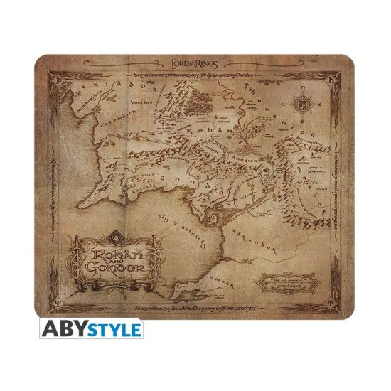 Picture of Abysse: The Lord Of The Rings - Rohan & Gondor Map Mousepad (24x20cm) (ABYACC350)
