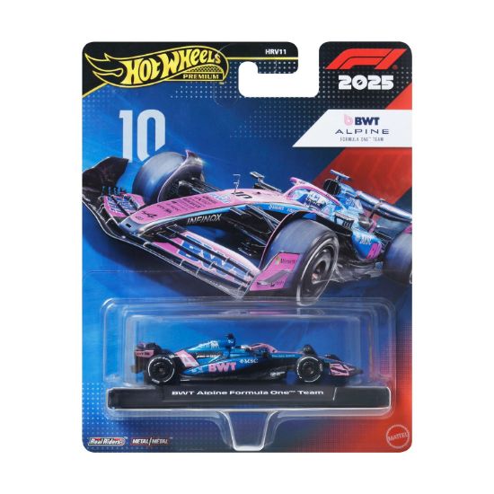 Picture of Mattel Hot Wheels Premium: F1 – Alpine Formula One Team Vehicle (JKD82)