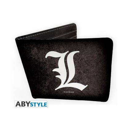 Picture of Abysse: Death Note - L Symbol Vinyl Wallet (ABYBAG165)