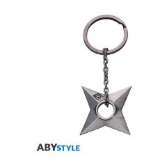 Picture of Abysse: Naruto Shippuden - Shuriken Konoha 3D Keychain (ABYKEY395)
