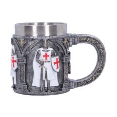 Picture of Nemesis Now: Knight in Shining Armour (White) Tankard (Small) (U7620B26)