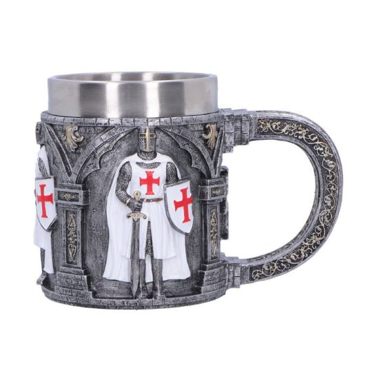 Picture of Nemesis Now: Knight in Shining Armour (White) Tankard (Small) (U7620B26)