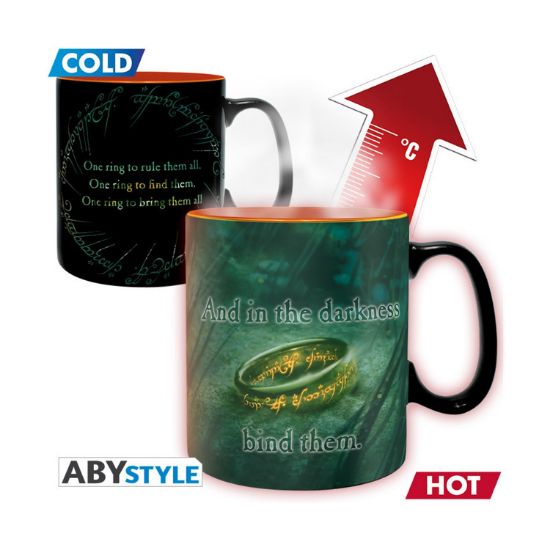 Picture of Abysse: The Lord of The Rings - Sauron Heat Change Mug (460ml) (ABYMUGA508)