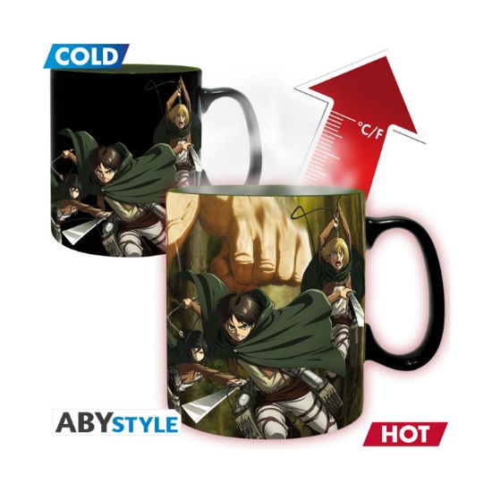 Picture of Abysse: Attack On Titan - Titans3 Heat Change Mug (460ml) (ABYMUGA436)
