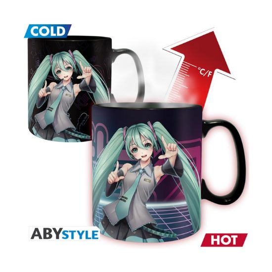 Picture of Abysse: Hatsune Miku - Heat Change Mug (460ml) (ABYMUGA459)