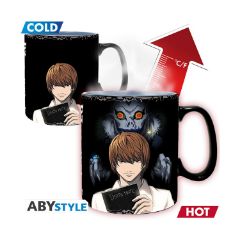 Picture of Abysse: Death Note - Kira & L Heat Change Mug (460ml) (ABYMUGA477)