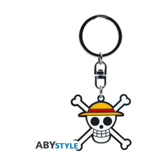 Picture of Abysse: One Piece - Skull Luffy Metal Keychain (ABYKEY646)