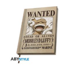 Picture of Abysse: One Piece - Wanted Luffy Wano A5 Notebook (ABYNOT155)