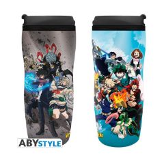 Picture of Abysse: My Hero Academia - Heroes vs. Villains Travel Mug (335ml) (ABYTUM034)