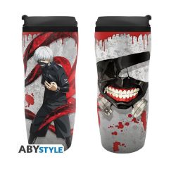 Picture of Abysse: Tokyo Ghoul - Ken Kaneki Travel Mug (335ml) (ABYTUM037)