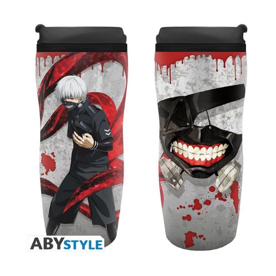 Picture of Abysse: Tokyo Ghoul - Ken Kaneki Travel Mug (335ml) (ABYTUM037)