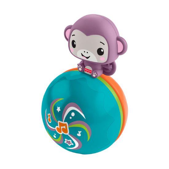 Picture of Fisher Price: Crawling Musical Purple Monkey (JLB95)