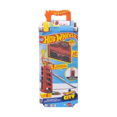 Picture of Mattel Hotwheels: City - Mini Garage Tracks - Speed & Go Fire Station (JMJ54)