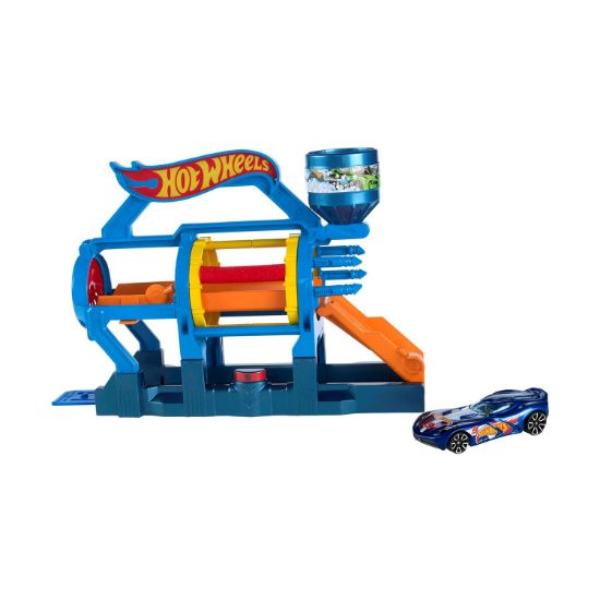 Picture of Mattel Hot Wheels: City - Turbo Jet Car Wash (FJN35)