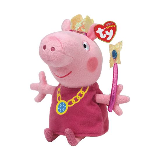 Picture of TY Beanie Boo - Princess Peppa (15cm) (1607-46129)