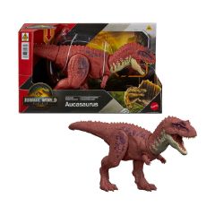 Picture of Mattel Jurassic World: Movie Line Rebirth - Jurassic World Wild Roar Aucasaurus (JGB88)
