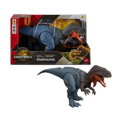 Picture of Mattel Jurassic World: Movie Line Rebirth - Jurassic World Wild Roar Abelisauru (JGB91)