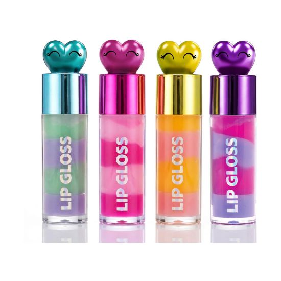 Picture of AS HappiHobbi: Beauty - Lip Gloss Sparkle Love (Purple Color) (1081-60010)