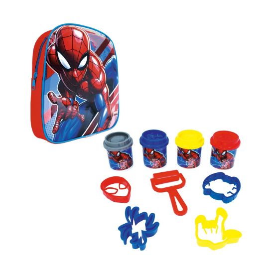 Picture of AS HappiHobbi Marvel: Bag with Plasticine Set - Spider-Man (1045-03631)