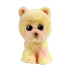 Picture of AS TY Beanies: Χνουδωτό Beanie Boos Σκύλος Πομεράνιαν σε ανοιχτό κίτρινο χρώμα 15εκ. (1607-37407)