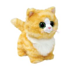 Picture of AS TY Beanies: Χνουδωτό Beanie Boos Γατούλα με Χρυσό Τρίχωμα 15εκ. (1607-37410)