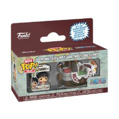 Picture of Funko Bitty Pop! Rides: One Piece - Monkey D. Luffy and Thousand Sunny Vinyl Figures