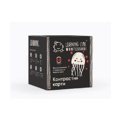 Picture of K-Toyz Montessori Cubes: Baby High Contrast Cards (Tricolor) 6-12m (Bulgarian Language) (LC-048)