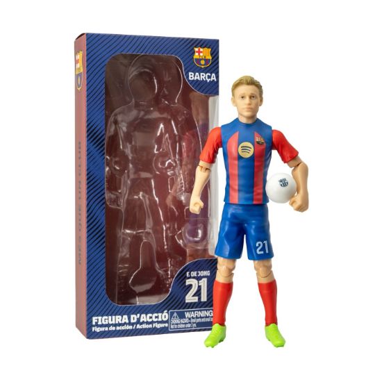 Picture of Banbo Toys: Fc Barcelona Sockers - F. De Jong Action Figure (20cm) (81041)