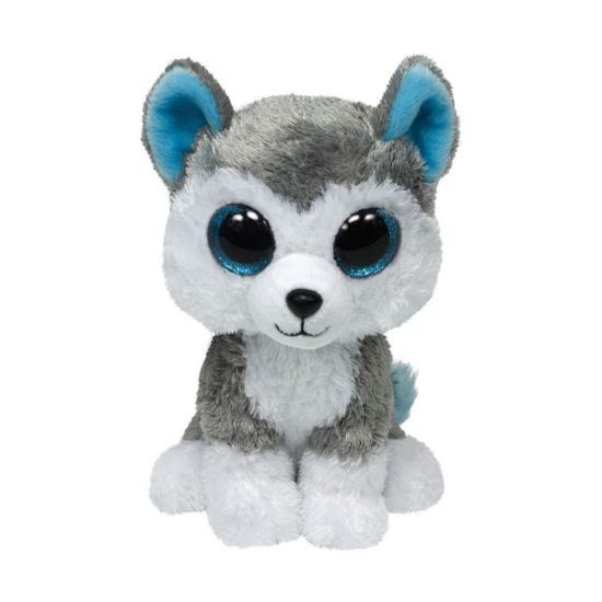 Picture of TY Beanie Boos Slush Plush Dog Gray And White 15cm