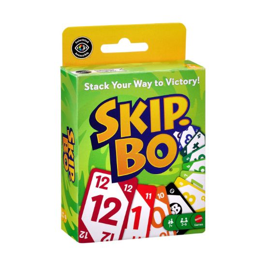 Picture of Mattel Skip Bo: New Skip-Bo (JMM20)