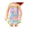 Picture of Mattel Barbie Club Chelsea Mini Girl Doll - Small Doll Wearing Removable Floral Dress & Shoes with Red Hair (HNY56)