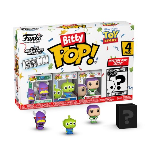 Picture of Funko Bitty Pop! 4-Pack: Toy Story - Zurg # Vinyl Figure