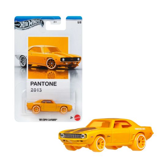 Picture of Mattel Hot Wheels Silver Series: Pantone - '69 Copo Camaro Vehicle (JKY50)