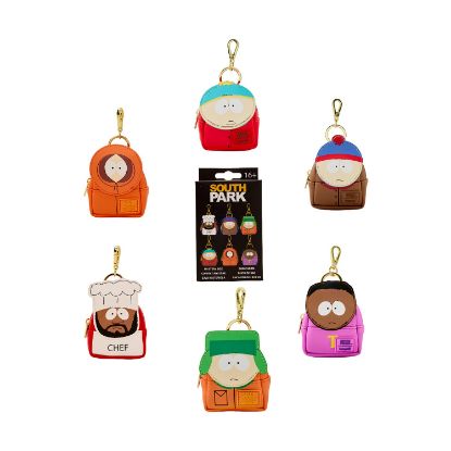 Picture of Loungefly: South Park Mystery Mini Backpack Bag Charms Eaches (SPABC0001-EA)