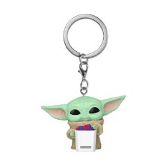 Picture of Funko Pocket Pop!: Star Wars - Grogu Bobble-Head Vinyl Figure Keychain