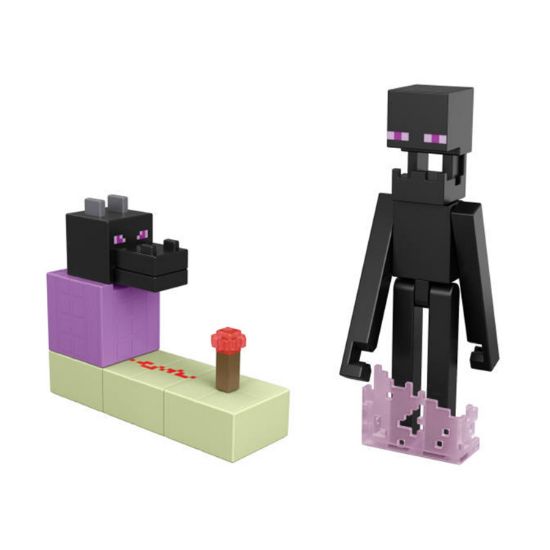 Picture of Mattel Minecraft: - Basic Figure With Accessories – Mc Ender Dragon Chomp (JKK05)