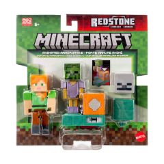 Picture of Mattel Minecraft: - Basic Figure With Accessories – Mc Animated Armor Stand (JKK04)